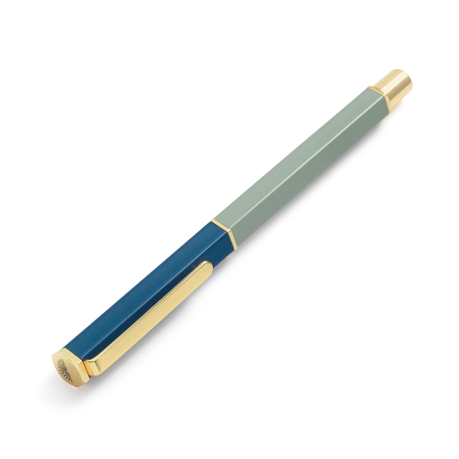 Classic Rollerball Pen - Blue and Green