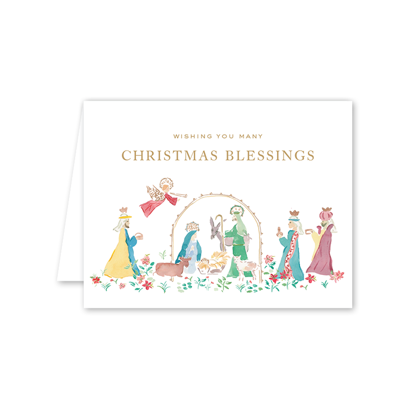 Christmastide Bright Box Set of 8 Cards