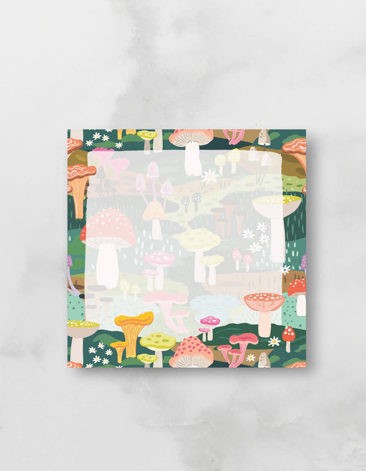 Mushroom Heaven Jumbo Desk Pad