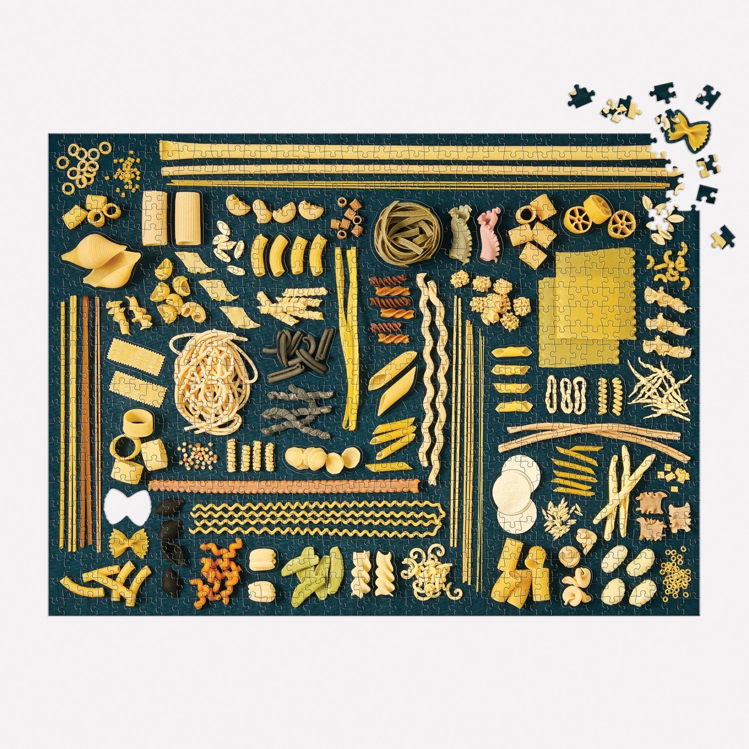 The Art of Pasta 1000 Piece Puzzle with Shaped Pieces