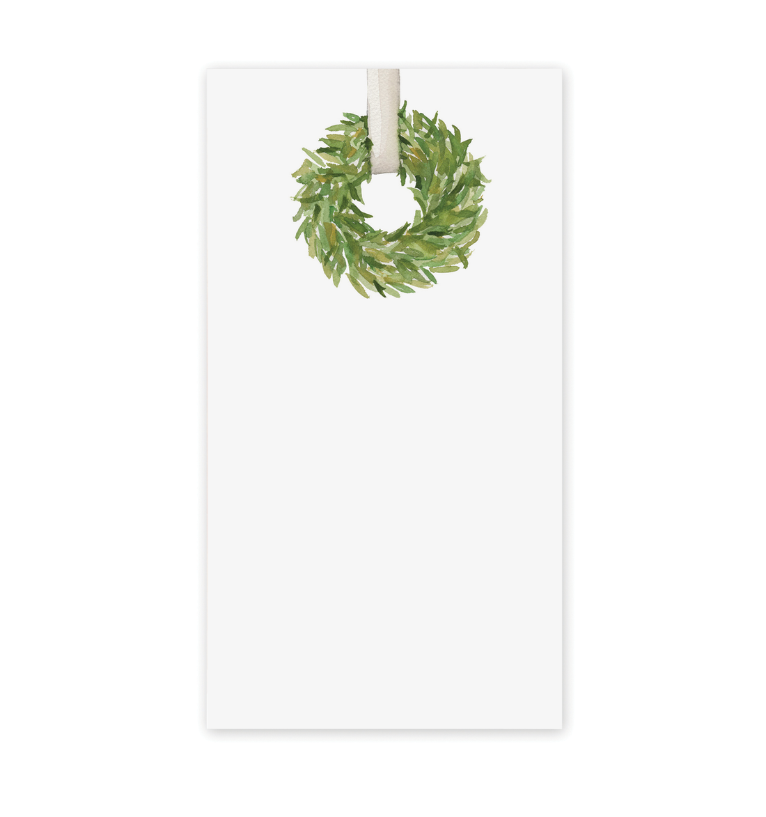 Wreath Notepad | Christmas Holiday Notepad