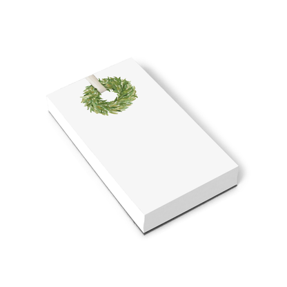 Wreath Notepad | Christmas Holiday Notepad