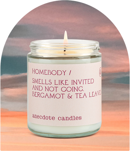 Homebody Candle (Bergamot &amp; Tea Leaves) Candle