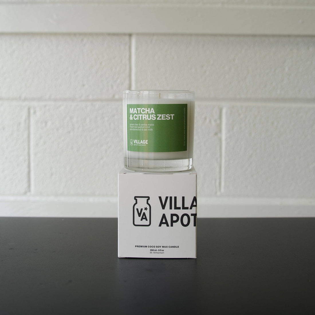 Village Apothecary Matcha &amp; Citrus Zest Candle