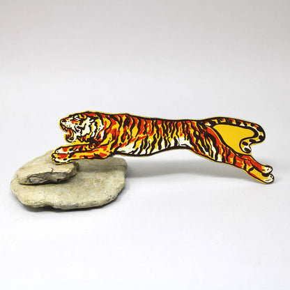 Leather Tiger Bookmark