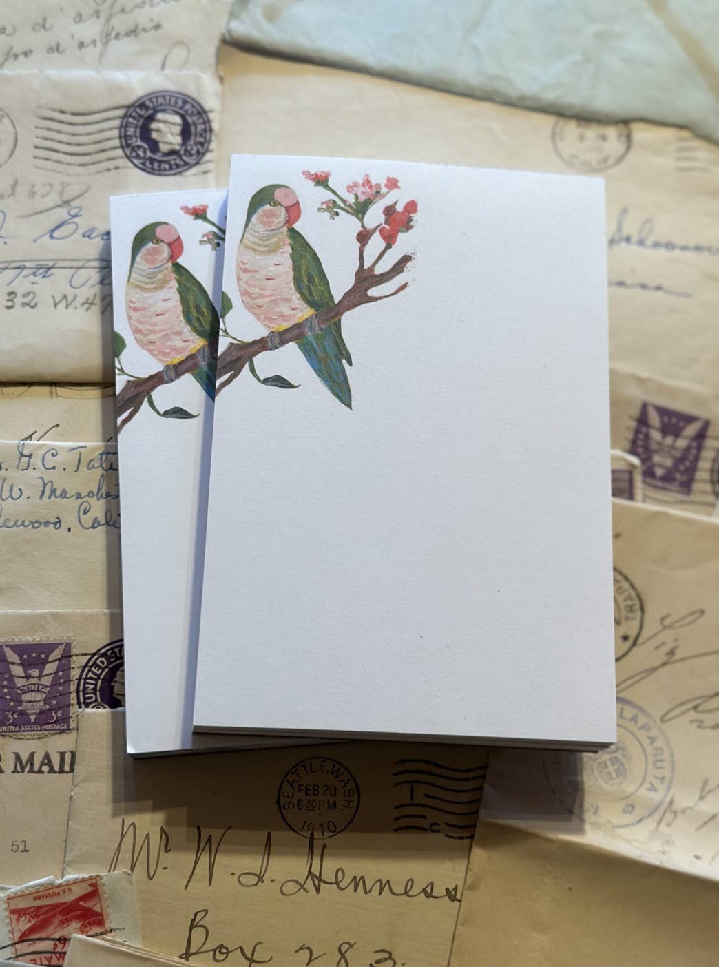 Bird &amp; Blossom Le Petit Notepad