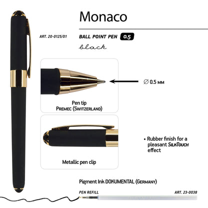 Monaco Pen Black