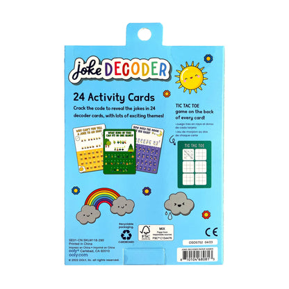 Joke Decoder Activity Cards - Set of 24