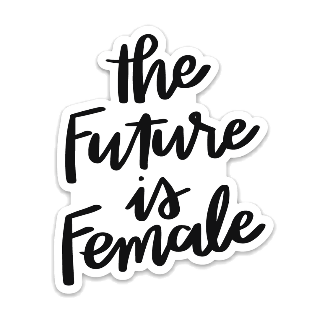 Future Is Female Sticker