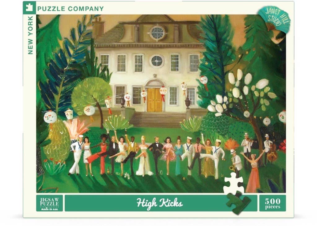 NY Puzzle Co. High Kicks - 500 Piece Puzzle