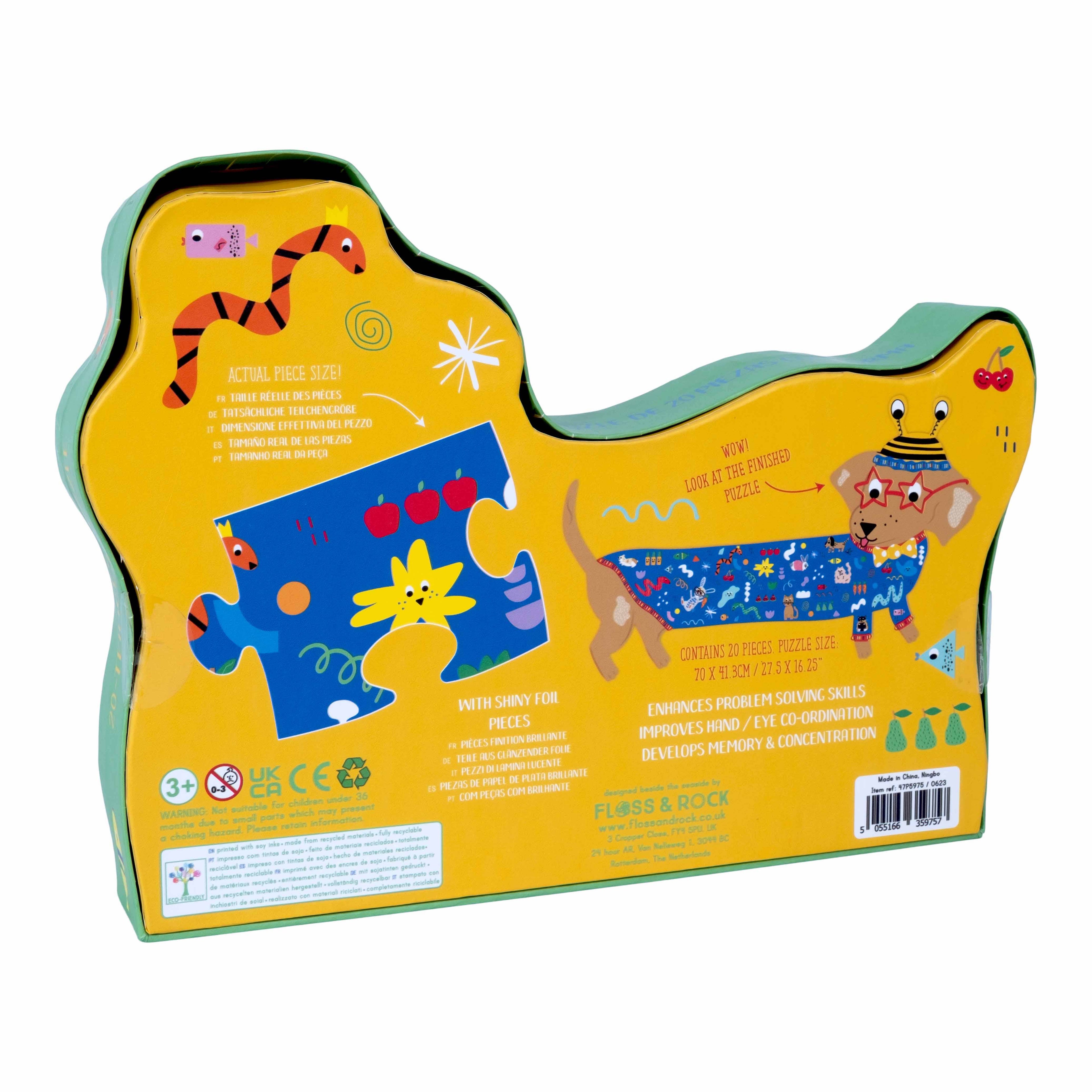 Sausage Dog 20 Piece Puzzle