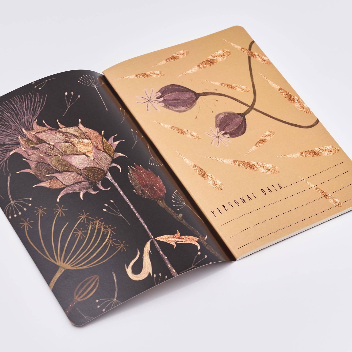 Night Flowers Notebook