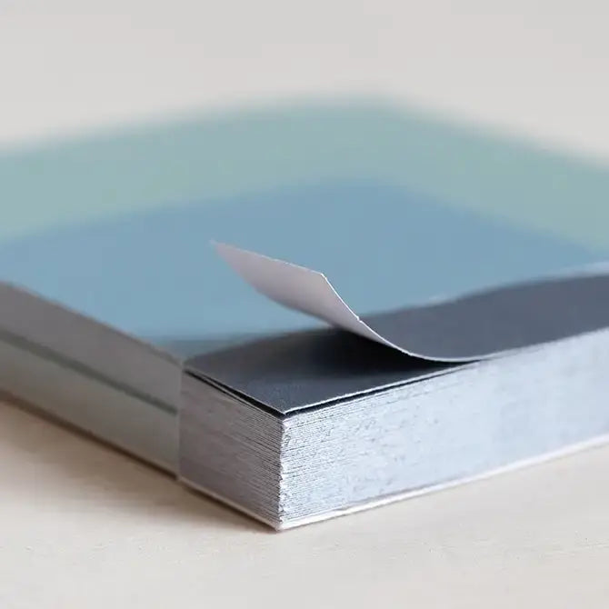 Focused Eco-Friendly Sticky Notepad