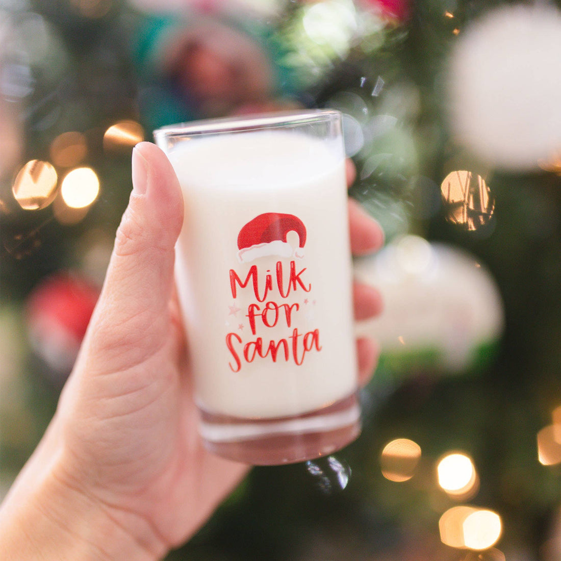 Milk For Santa Mini Juice Glass