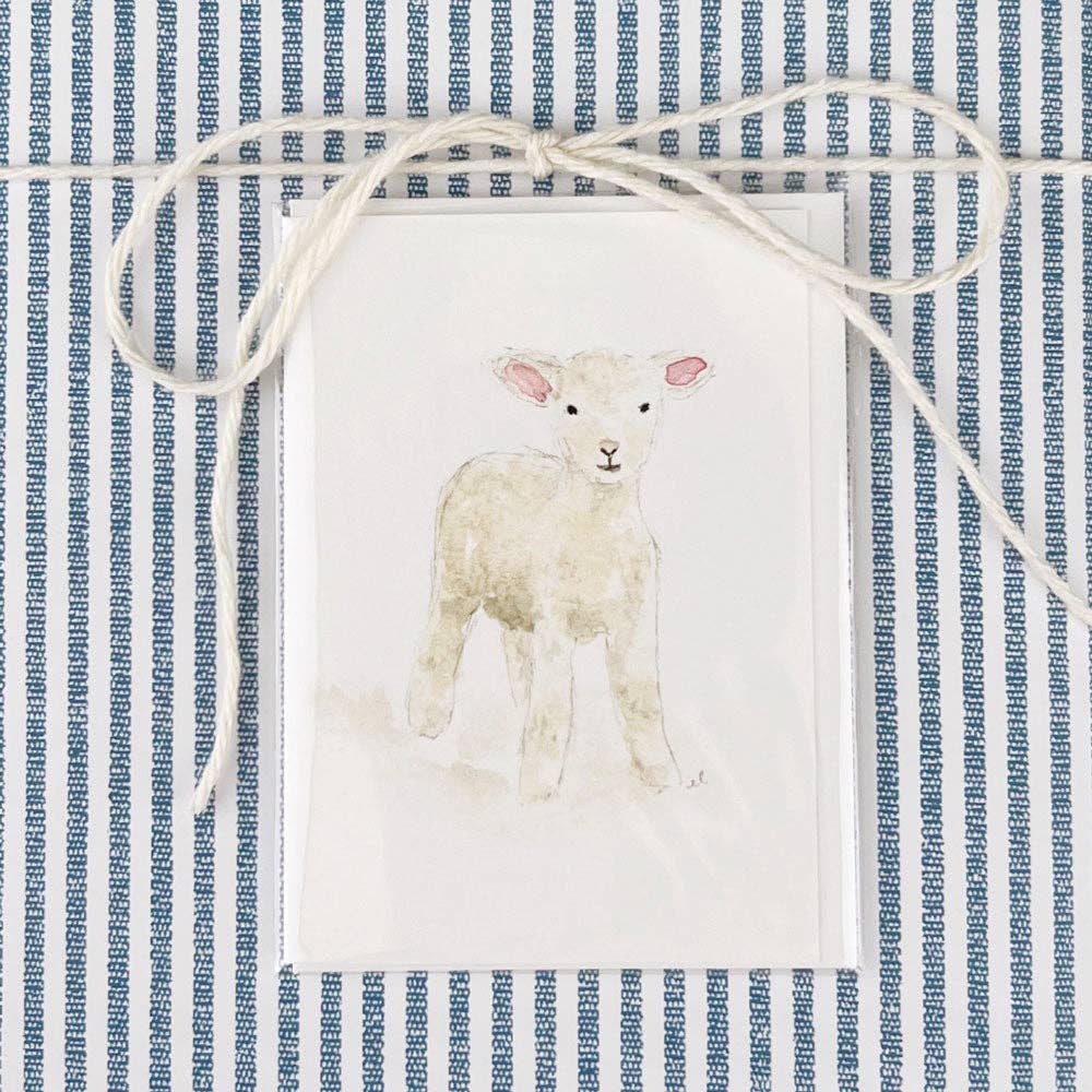 Lamb Mini Notecard