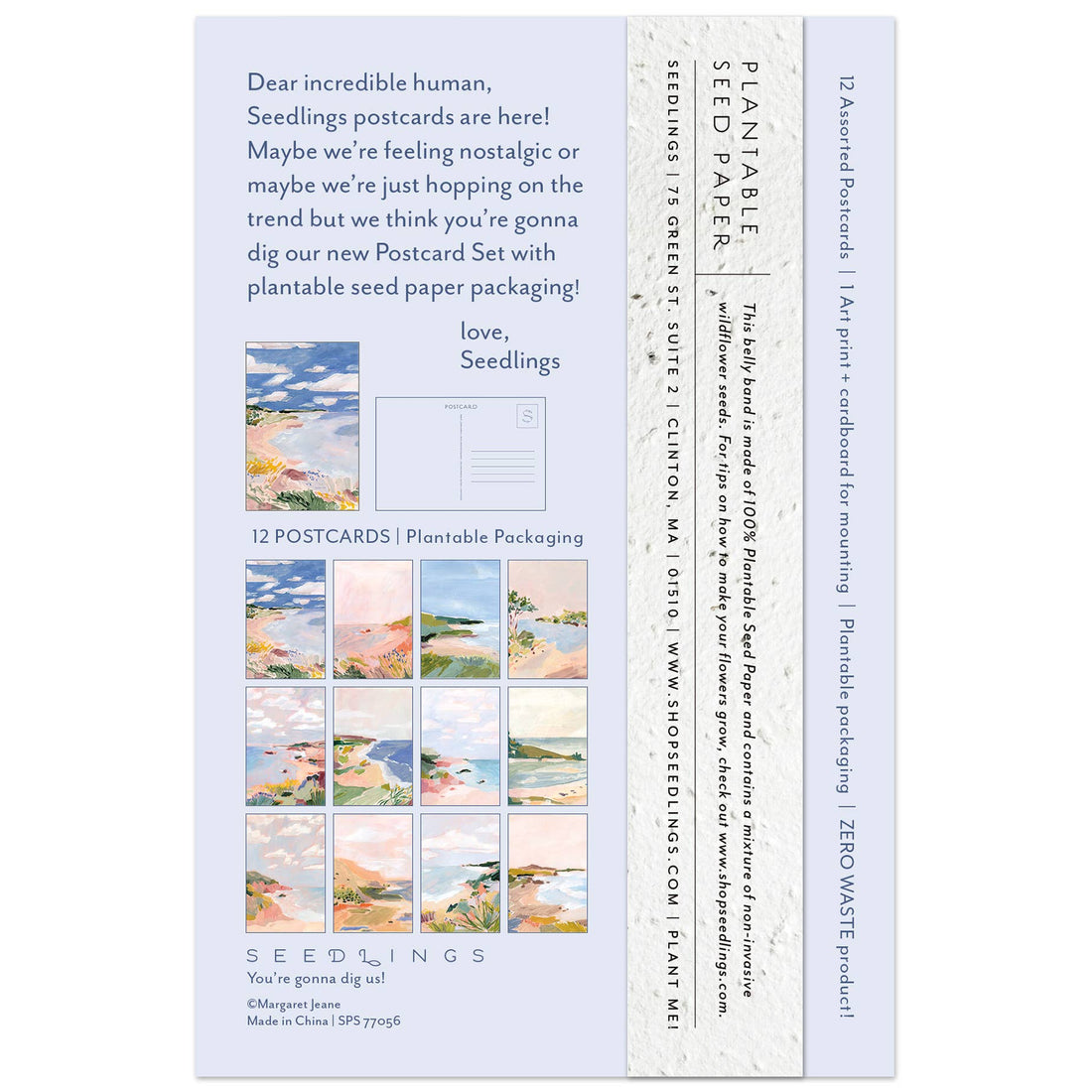 Floral Bluff Seedlings Postcard Set