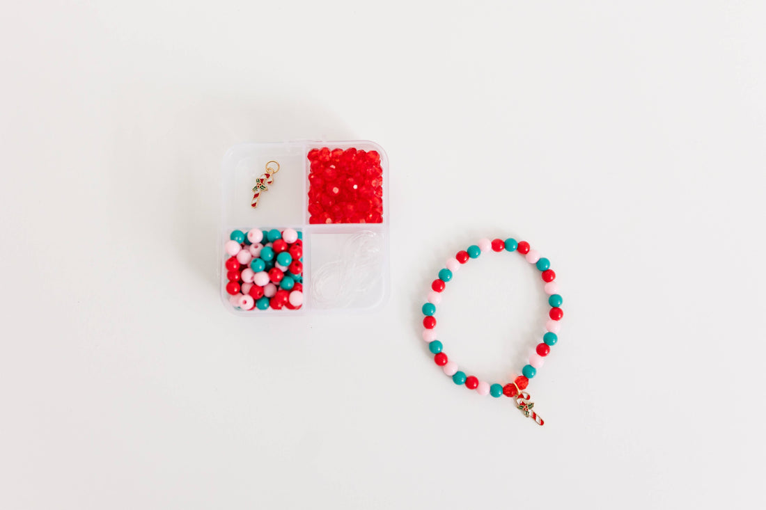 Bracelet Kit - Candy Cane