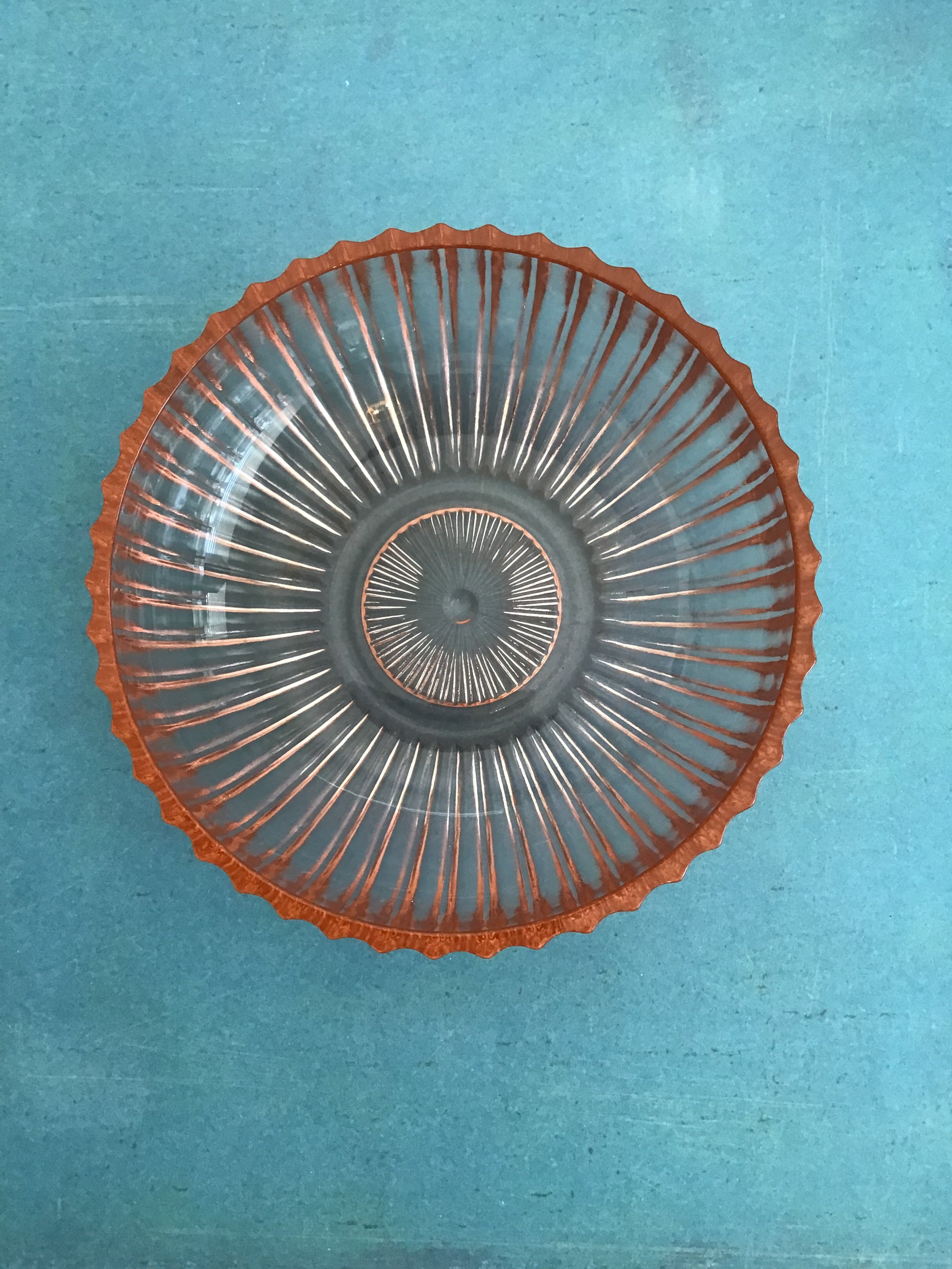 Pink Depression Glass Bowl