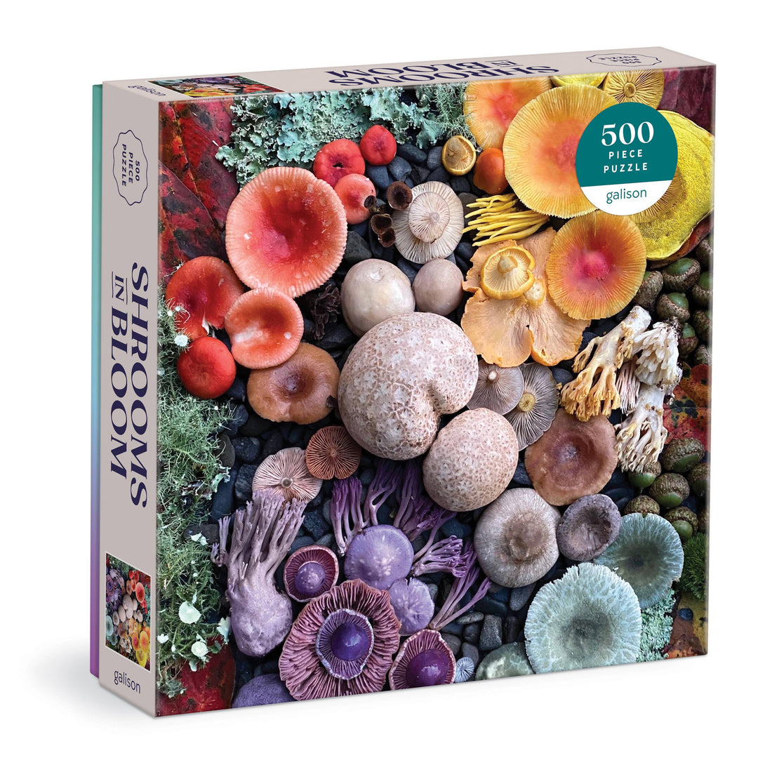 Galison Shrooms in Bloom 500 Piece Puzzle