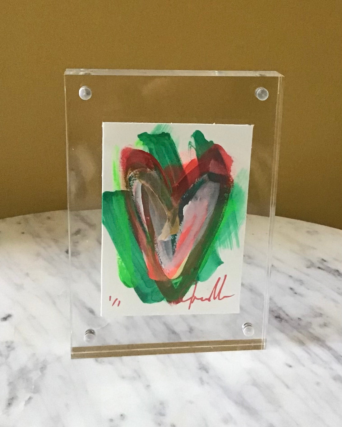 Jen Hallman Heart Art