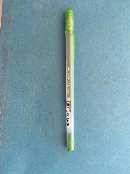 Gelly Roll Metallic Green Pen