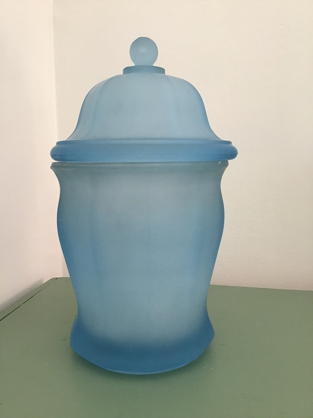 Blue Apothecary Jar