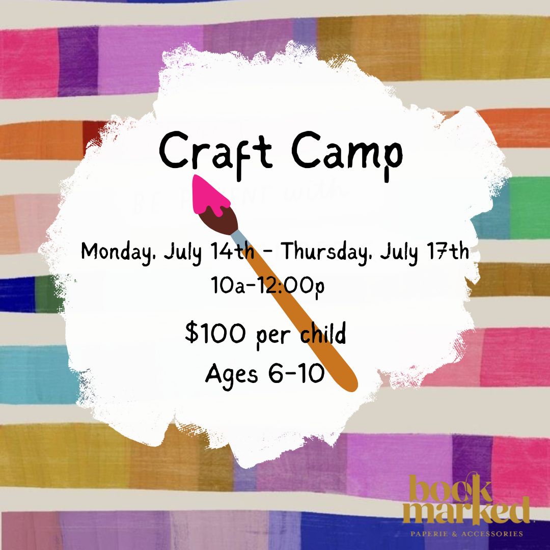 Summer Craft Camp - July