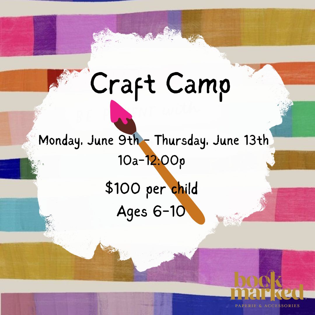 Summer Craft Camp - June