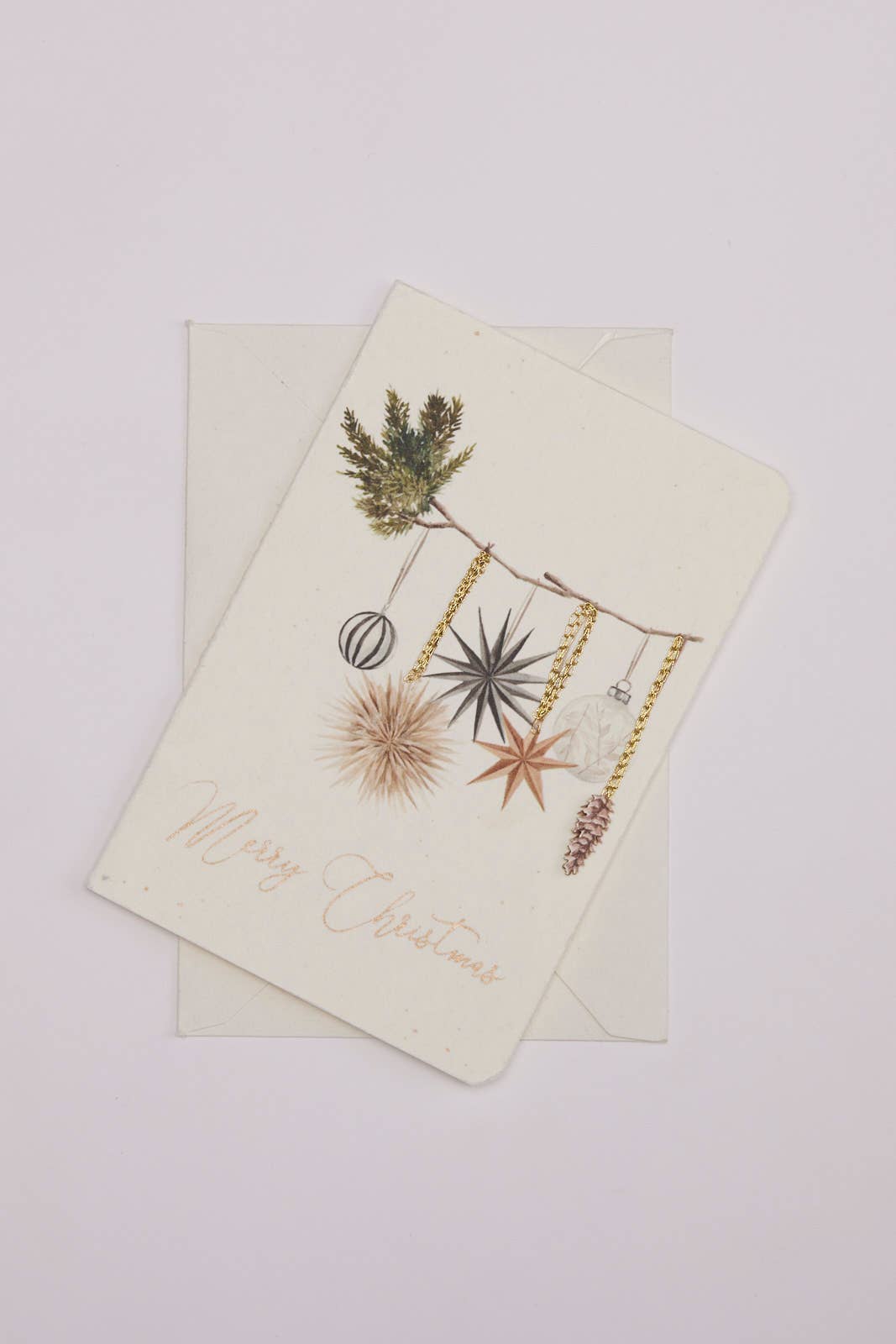 Embroidered Christmas Notecard Set