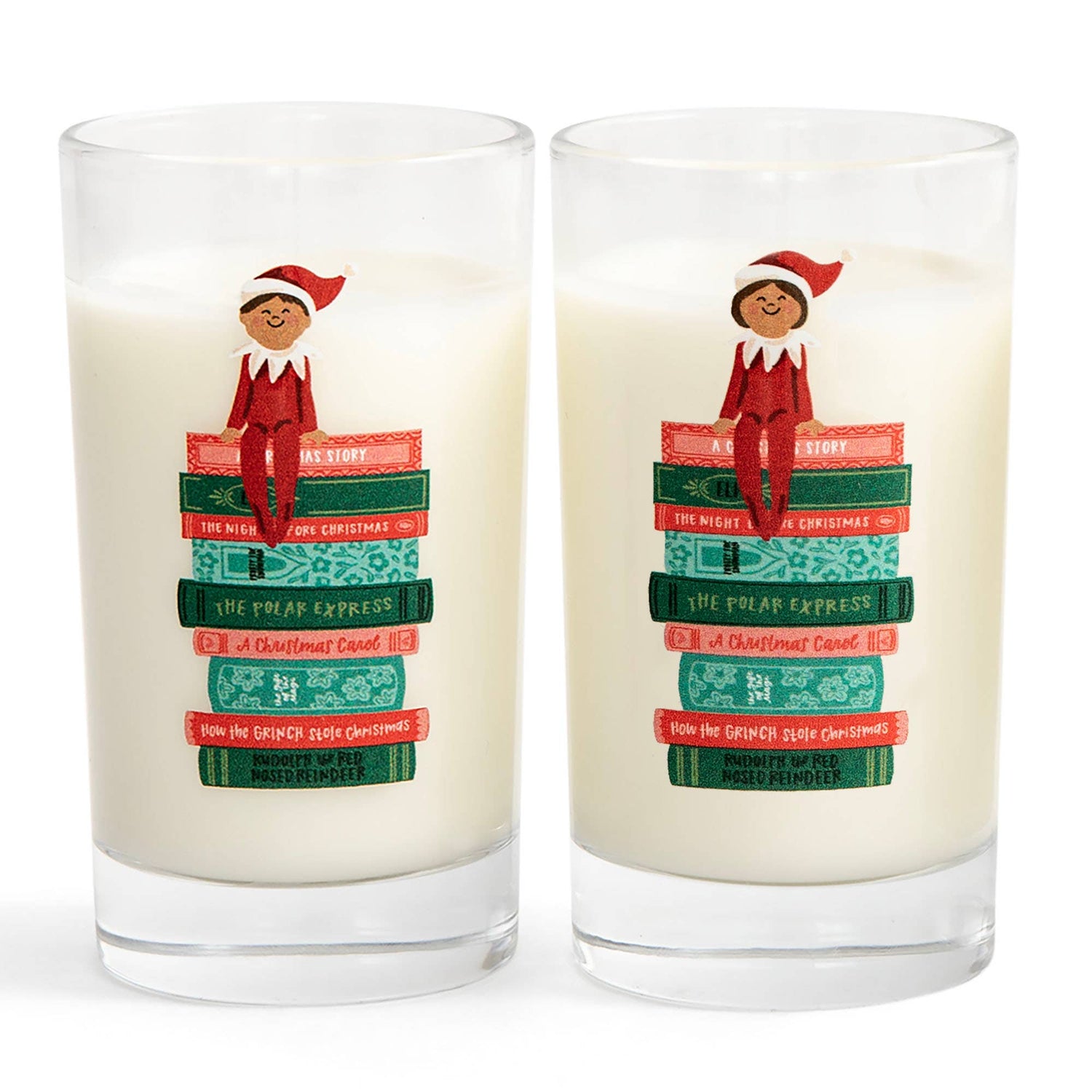 Elf On A Bookshelf Mini Juice Glass