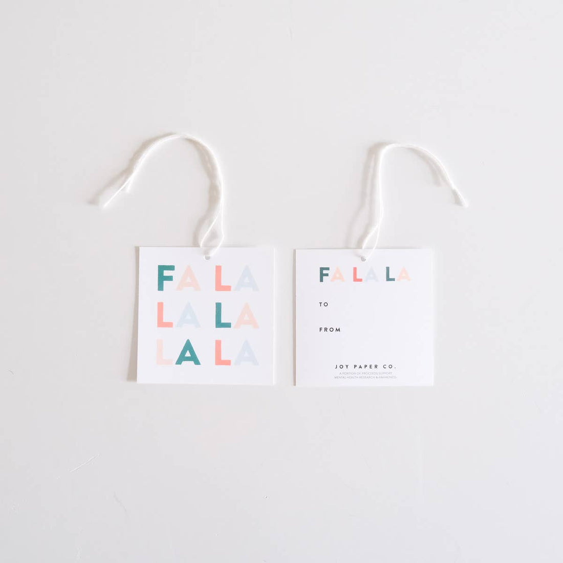 Fa La La Gift Tags (Set of 8)