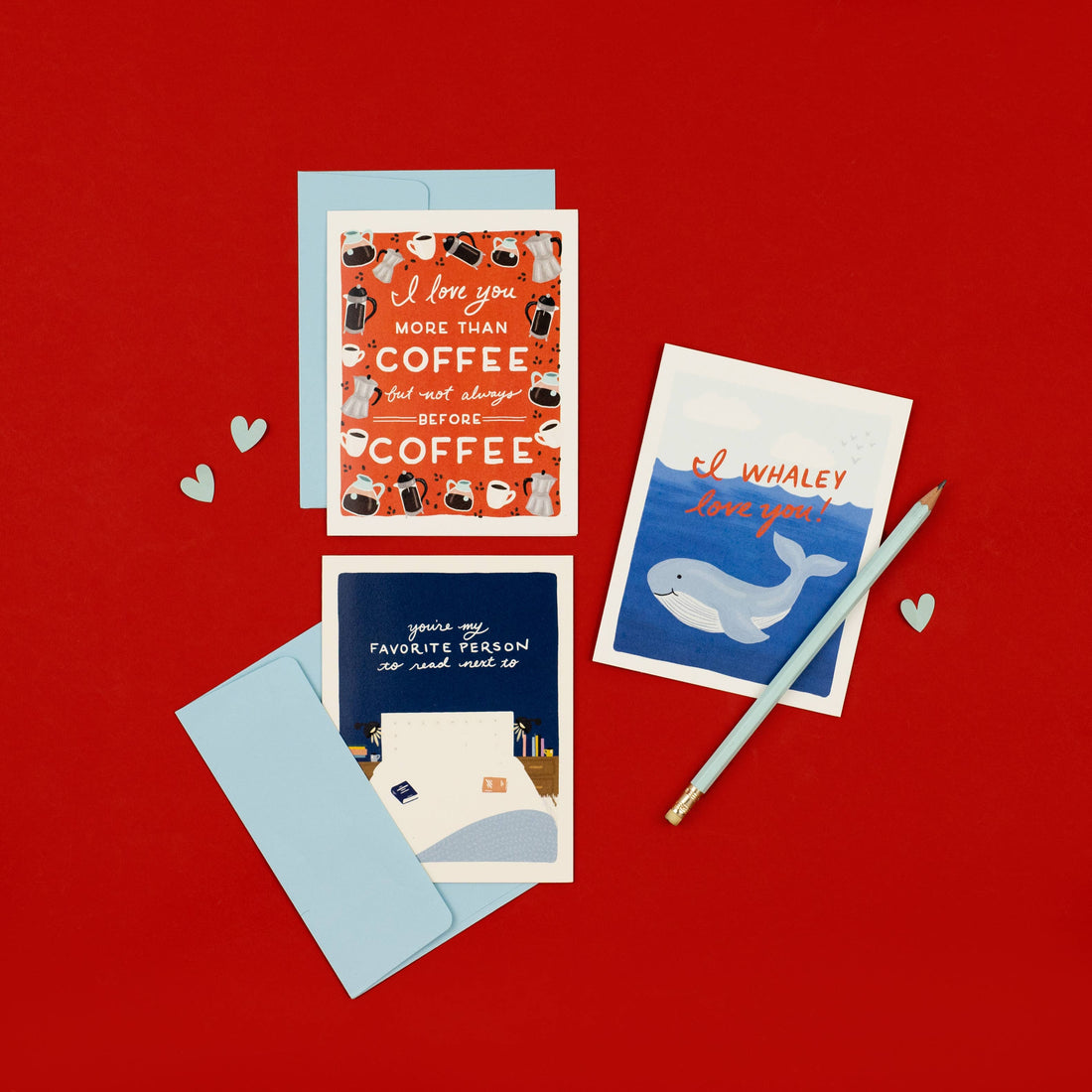 I Love You More Than Coffee Card