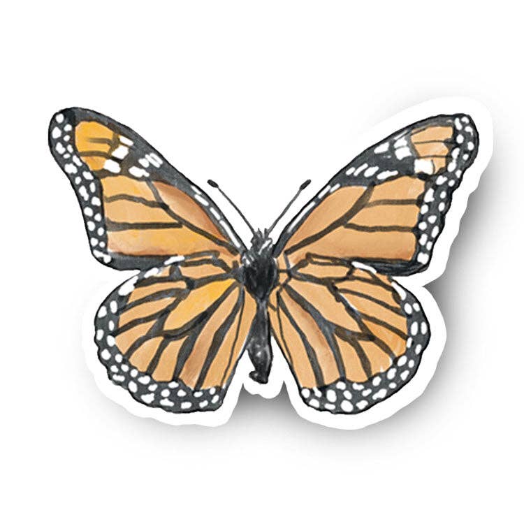 Monarch Butterfly Sticker