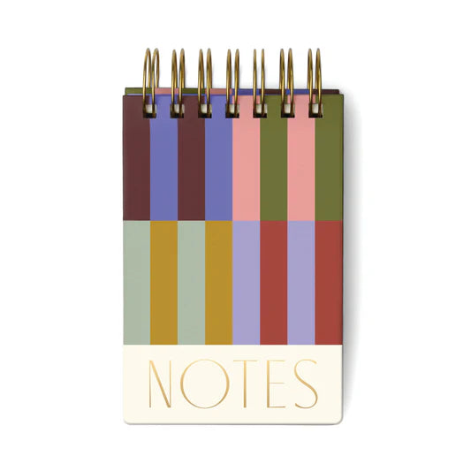 Chunky Notepad with Bold Stripes