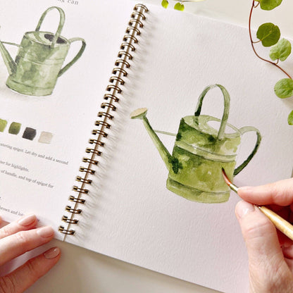 Emily Lex Garden Watercolor Workbook