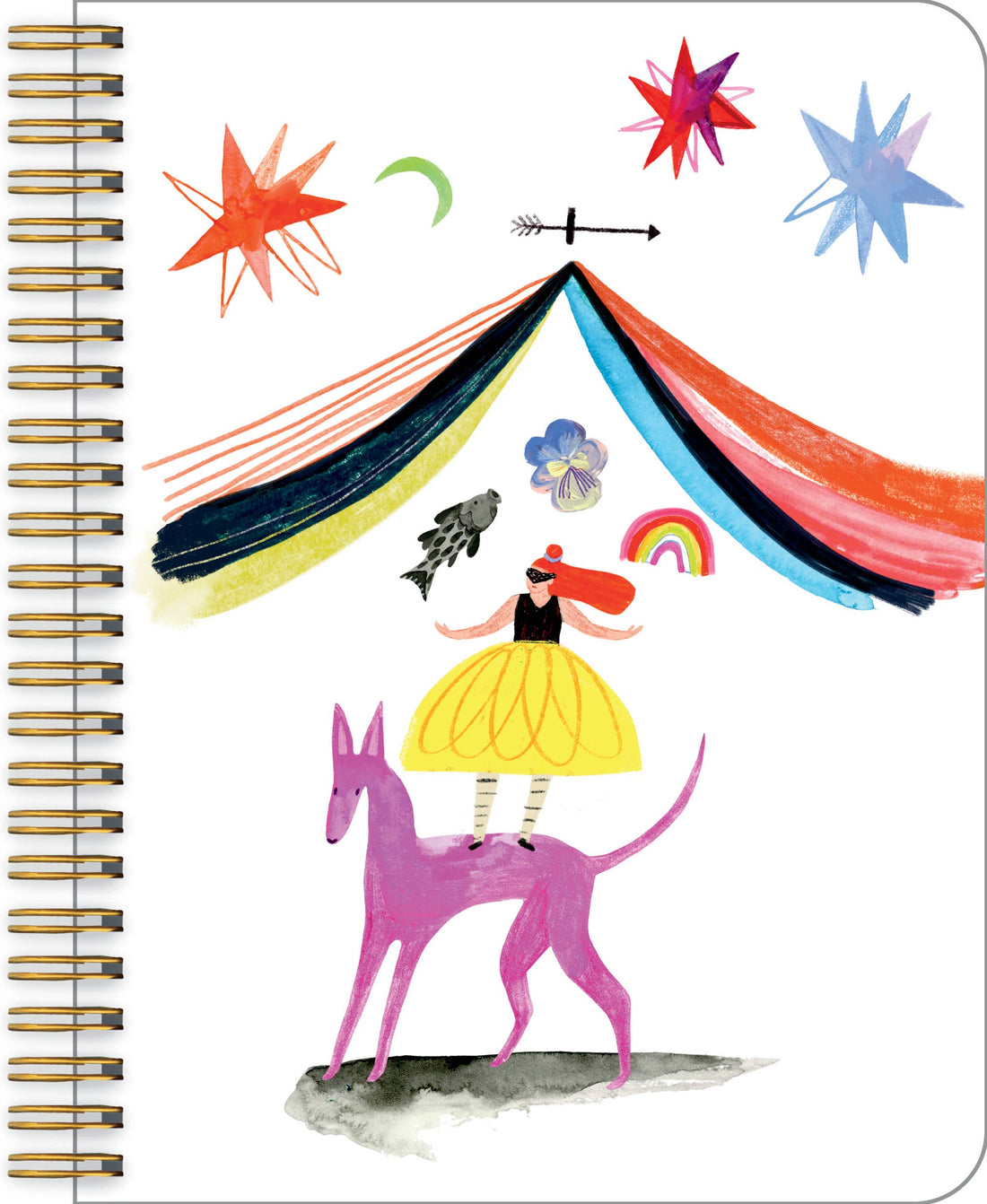 Circus Act Medium Notebook