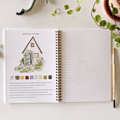 Emily Lex Garden Watercolor Workbook