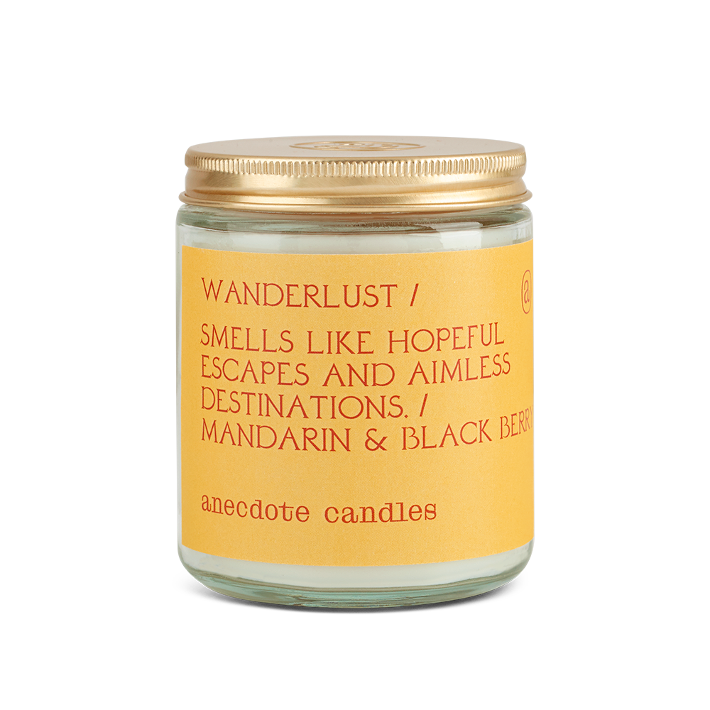 Wanderlust Candle (Mandarin &amp; Black Berry) Candle