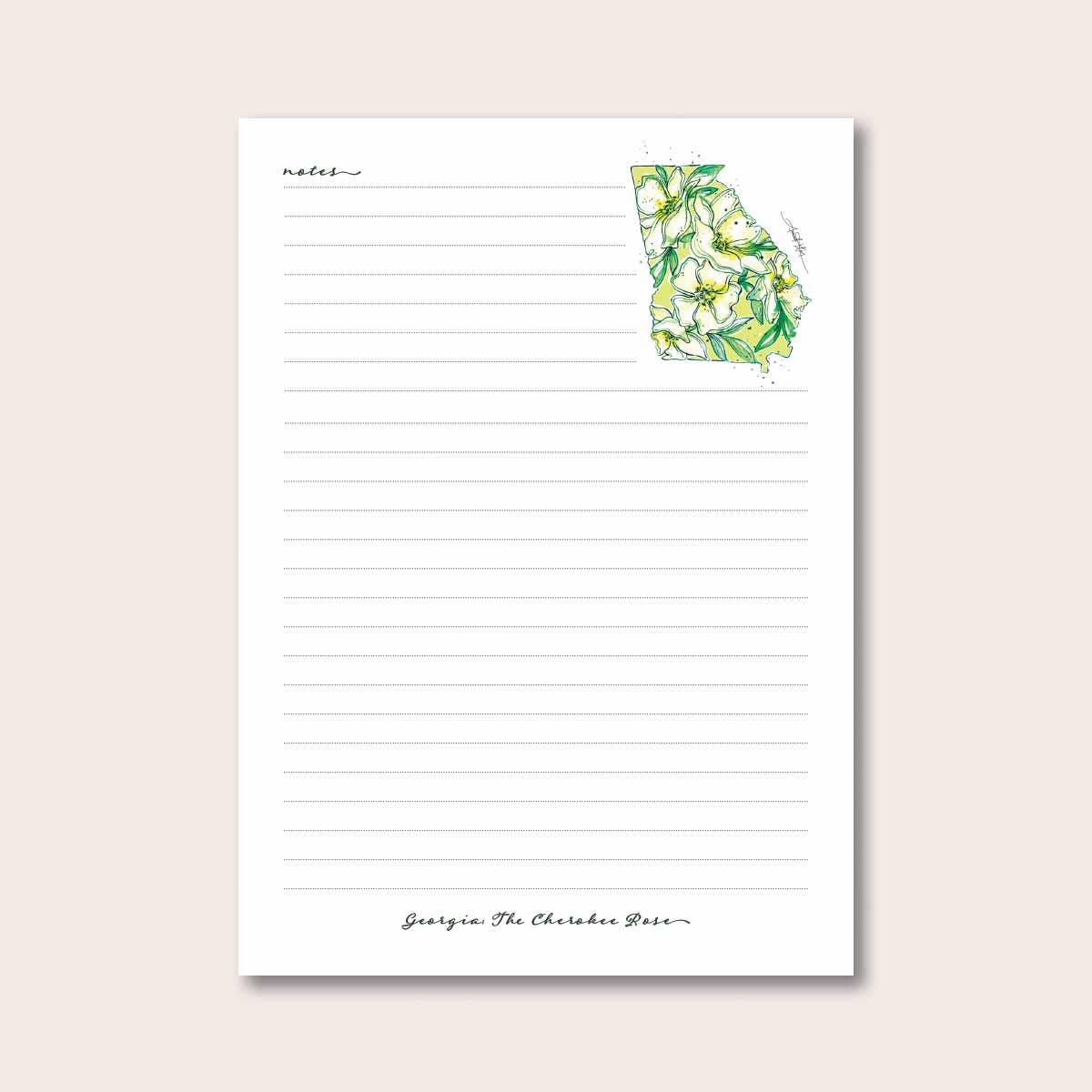 Georgia Desk Notepad