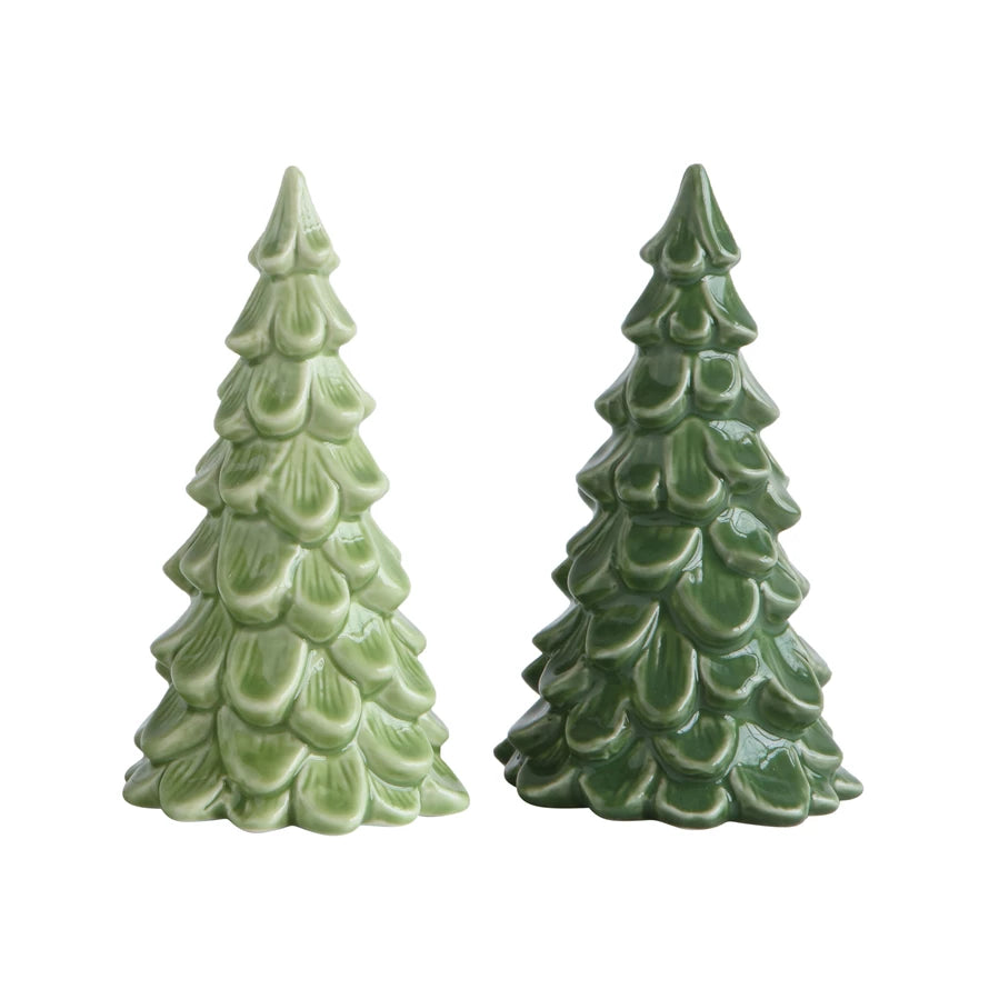 Stoneware Christmas Tree 5.5&quot;