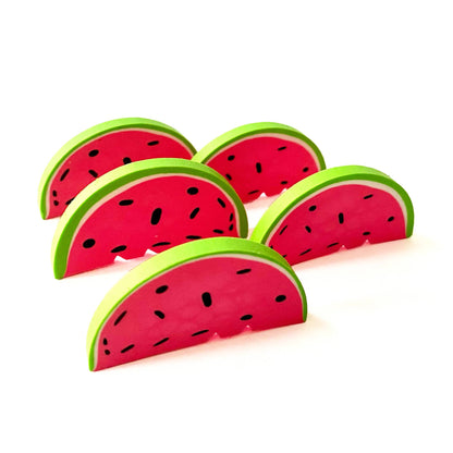 watermelon shaped eraser