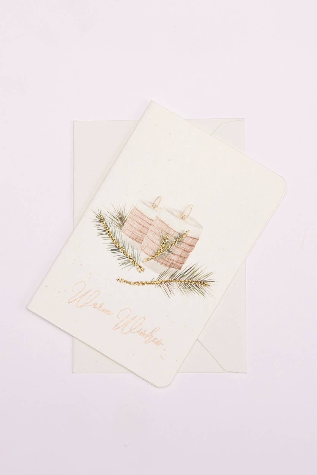 Embroidered Christmas Notecard Set