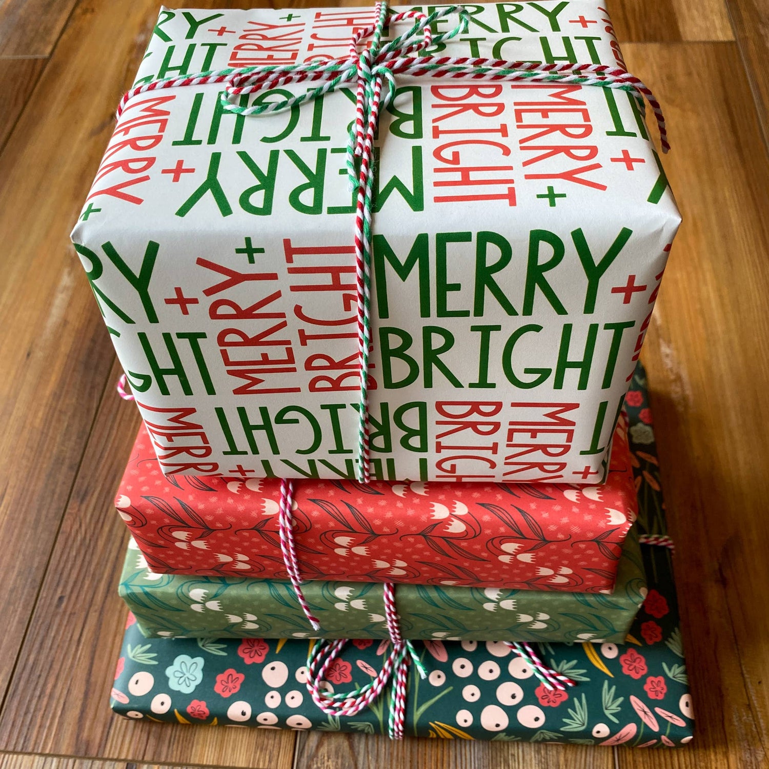 Merry + Bright Wrapping Paper