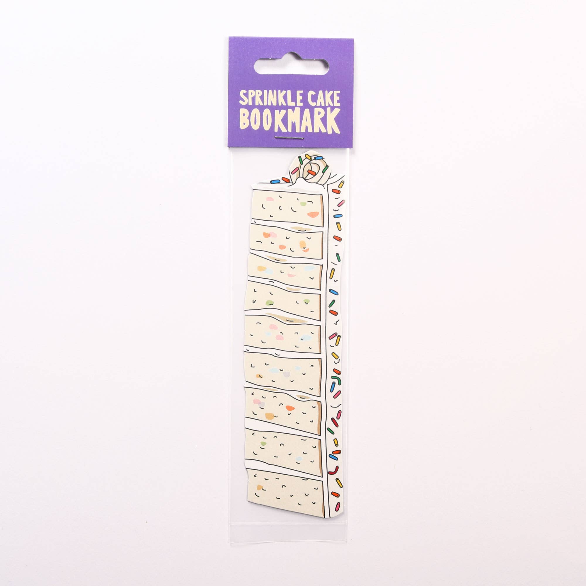 Sprinkle Cake Slice Bookmark (it&