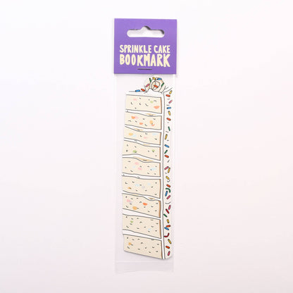 Sprinkle Cake Slice Bookmark (it&