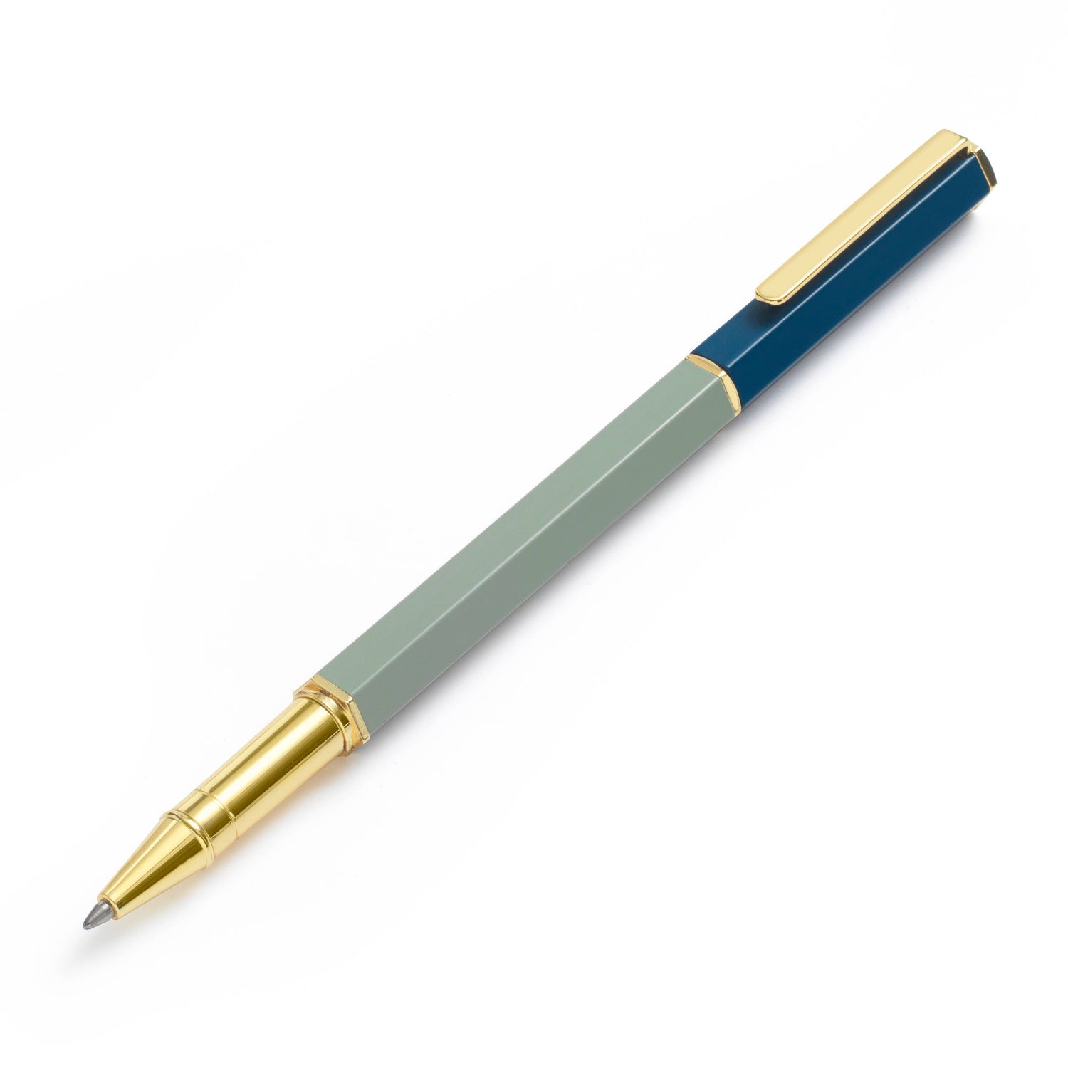 Classic Rollerball Pen - Blue and Green