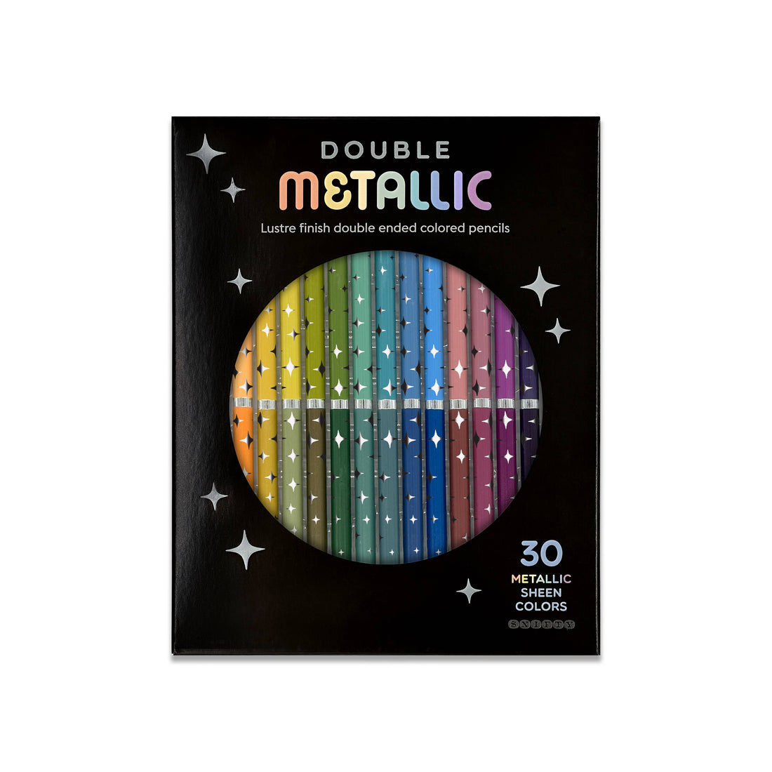 Double Metallic Dual Enede Colored  Pencils