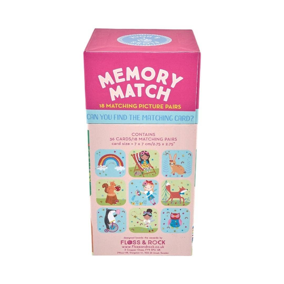 Rainbow Fairy Memory Match