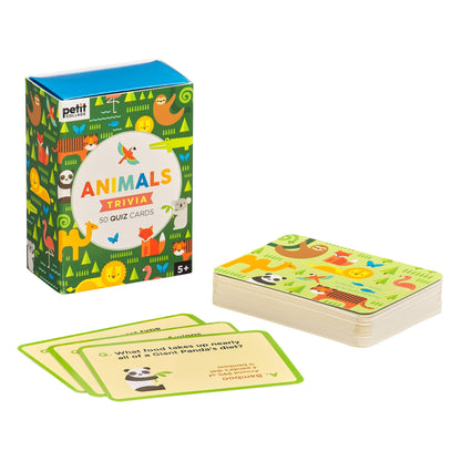 Animal Trivia 50 Quiz Cards