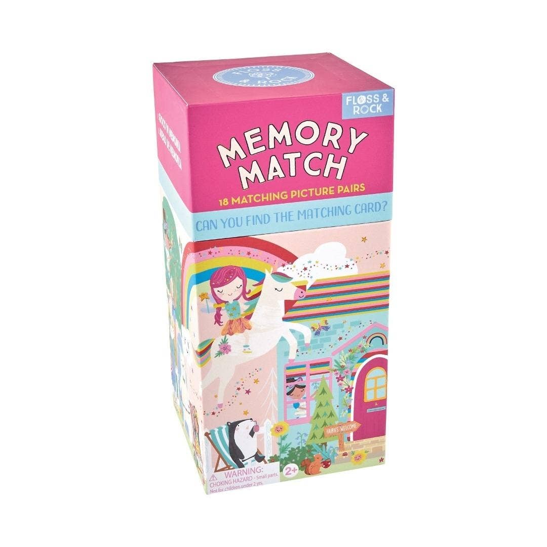 Rainbow Fairy Memory Match